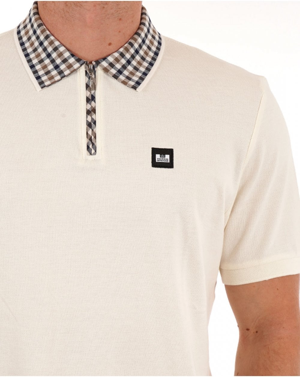 Weekend Offender Lachine Polo Off White