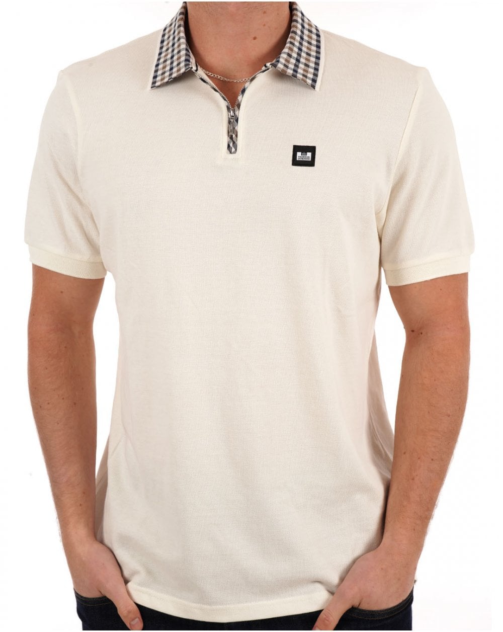 Weekend Offender Lachine Polo Off White