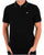 Weekend Offender Monti Zip Polo Black