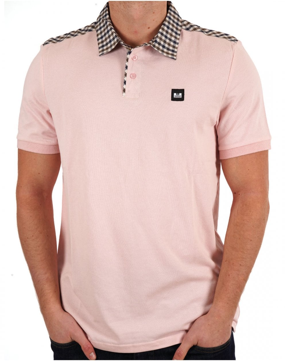 Weekend Offender Costa Polo Shirt Blush
