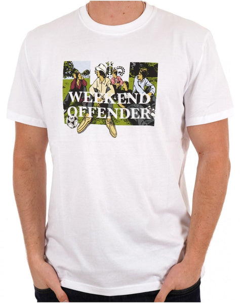 Weekend Offender Hymns T Shirt White