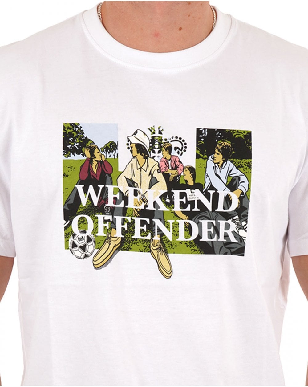 Weekend Offender Hymns T Shirt White