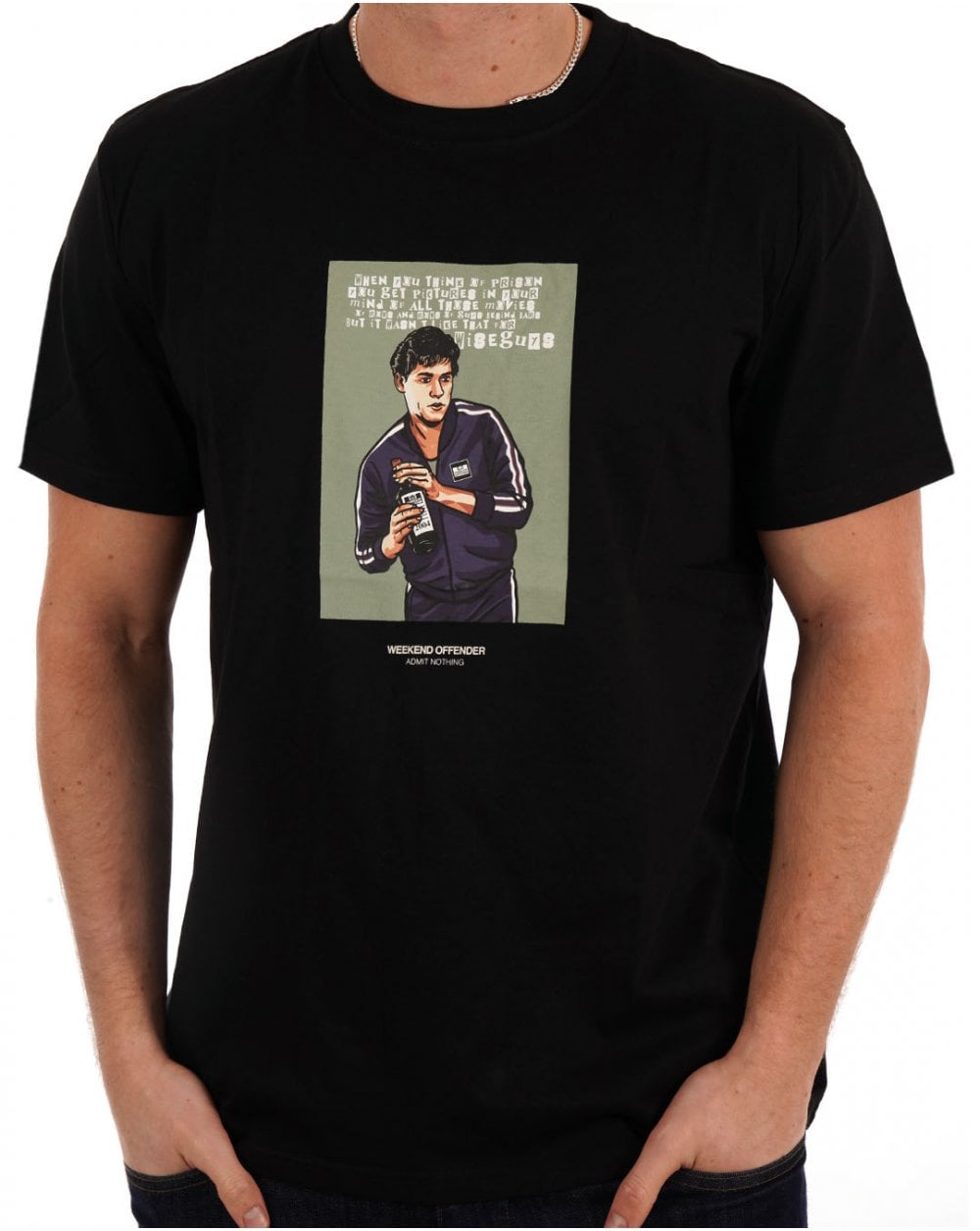 Weekend Offender The Joint T Shirt Black