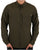 Weekend Offender Southbank Overshirt Khaki Green