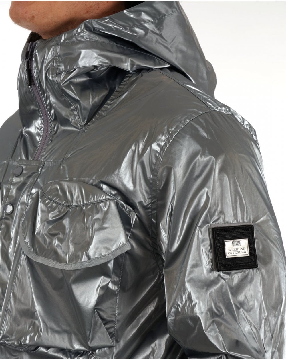 Weekend Offender Cotoca Jacket Smoke Grey