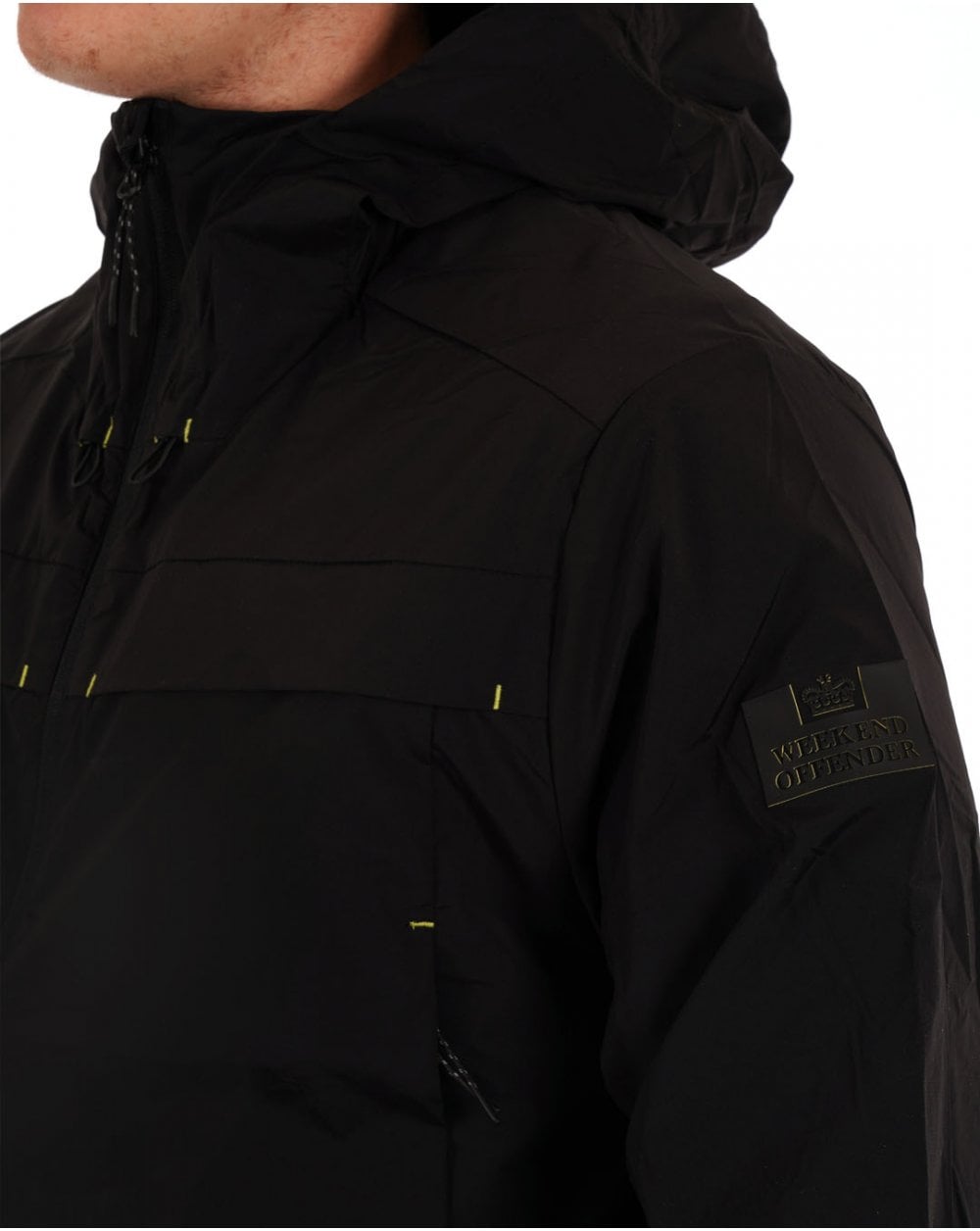 Weekend Offender Guadalajara Tech Windbreaker Black