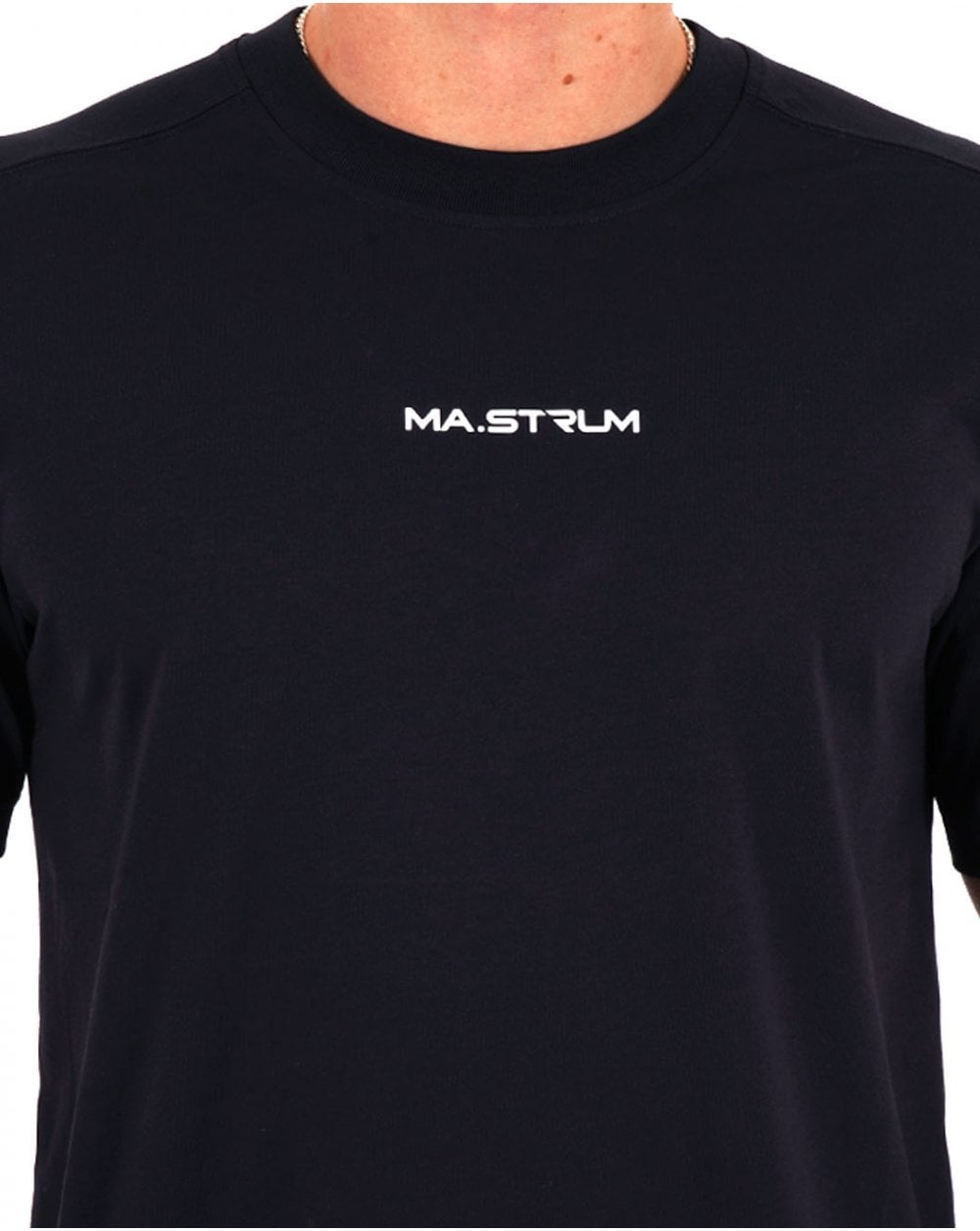 MA.STRUM Printed T Shirt Ink Navy