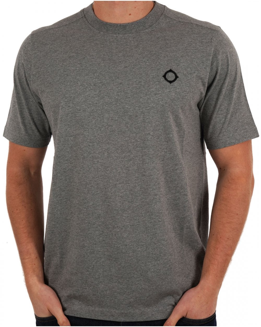MA.STRUM Icon T Shirt Grey Marl