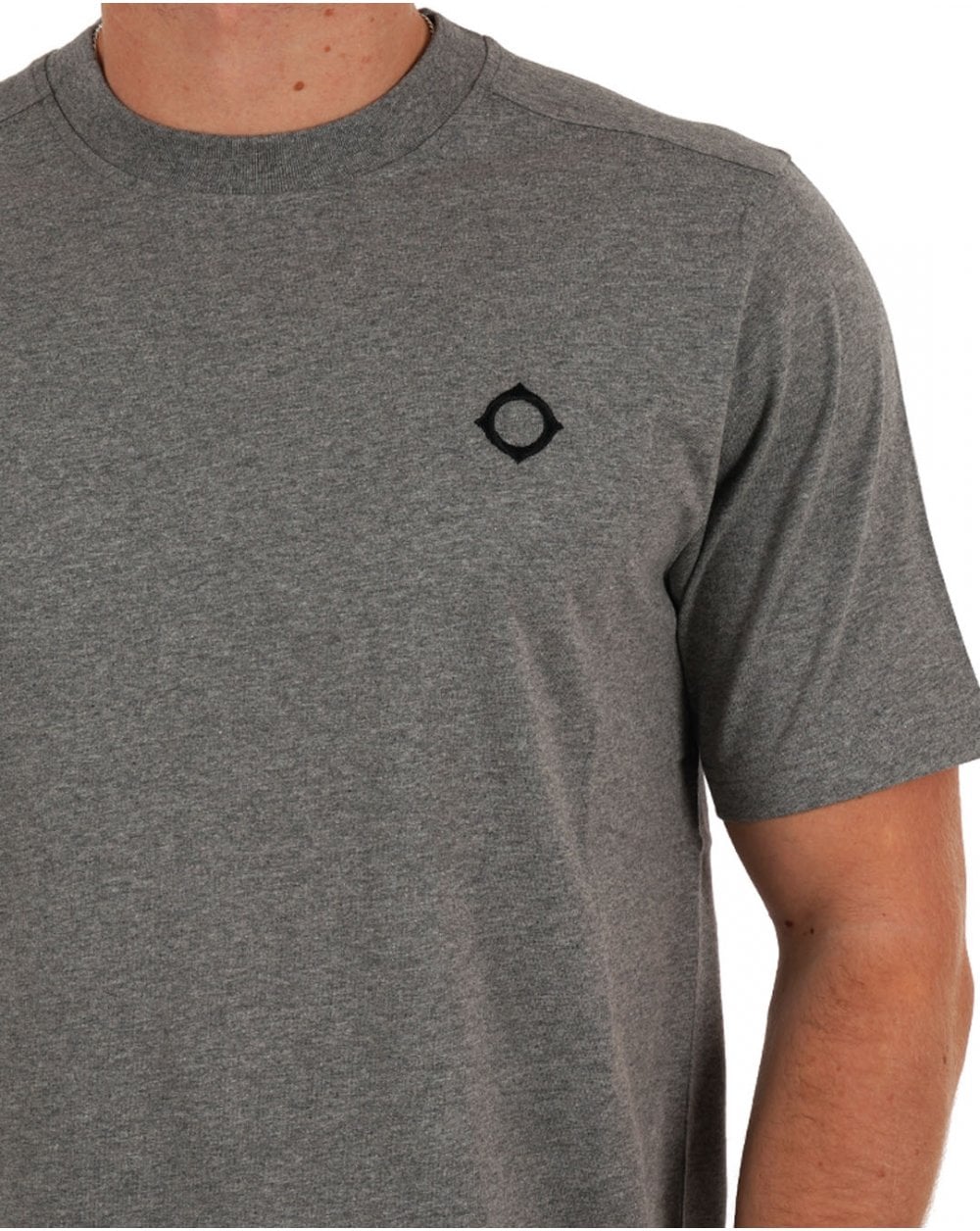 MA.STRUM Icon T Shirt Grey Marl