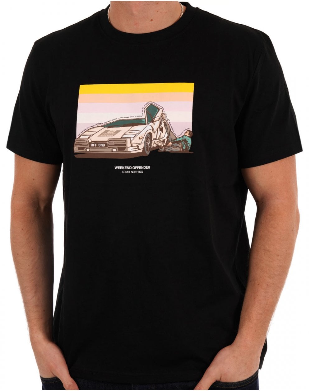 Weekend Offender Quaaludes T Shirt Black