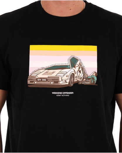 Weekend Offender Quaaludes T Shirt Black