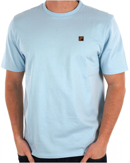 Fila Gold Yaxley T Shirt Sky Blue