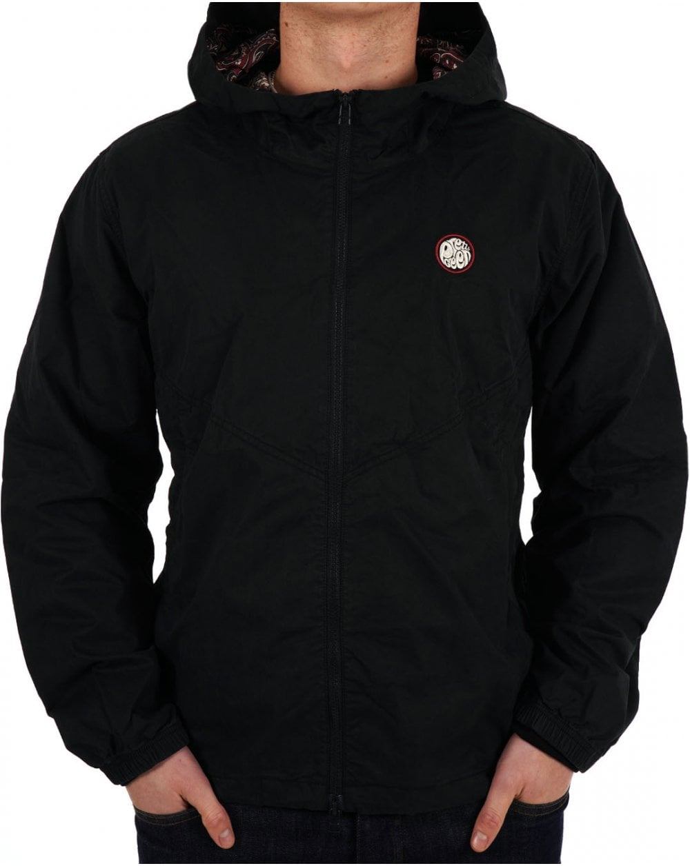Pretty Green Feltham Hooded Jacket Black