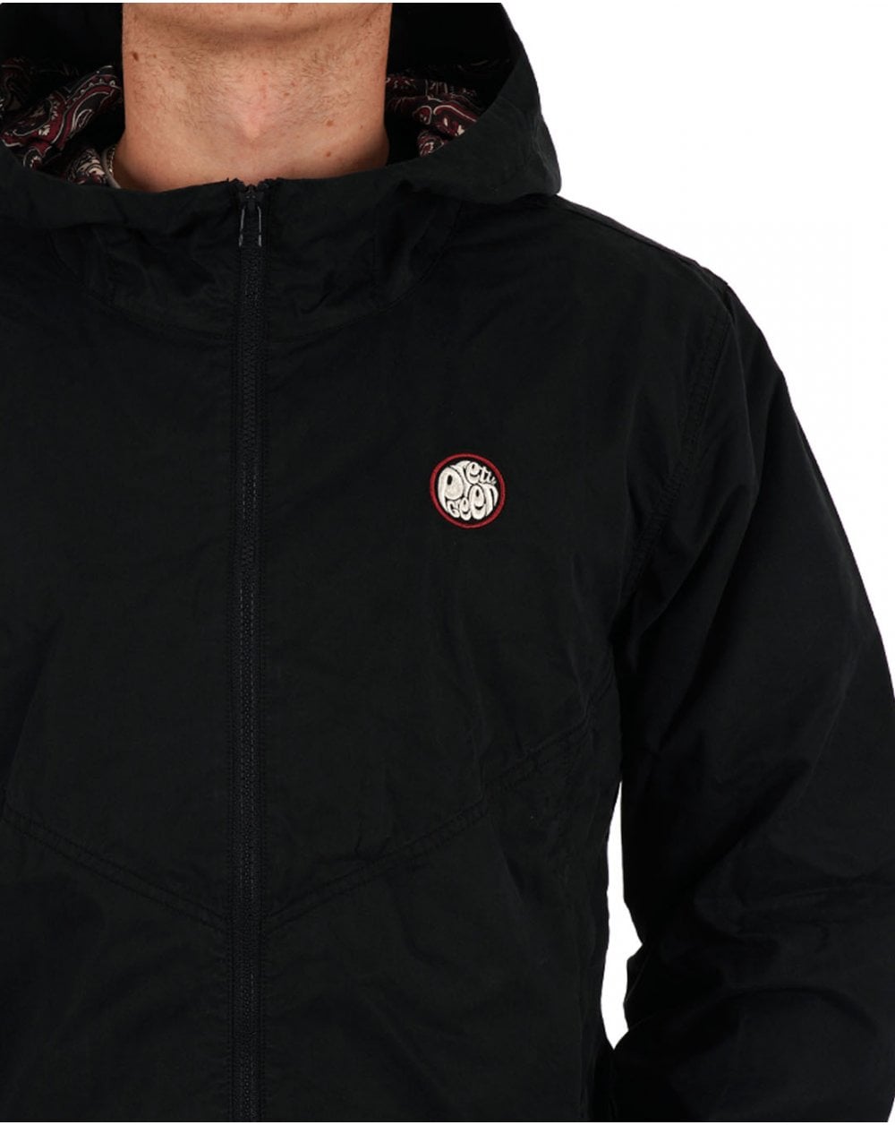 Pretty Green Feltham Hooded Jacket Black