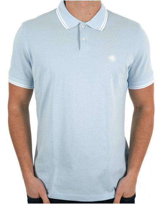 Pretty Green Barton Polo Shirt Light Blue