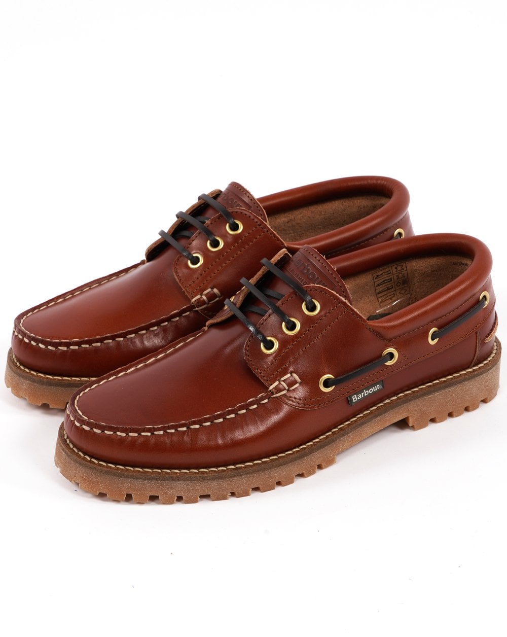 Barbour Deck Boat Shoe Tan
