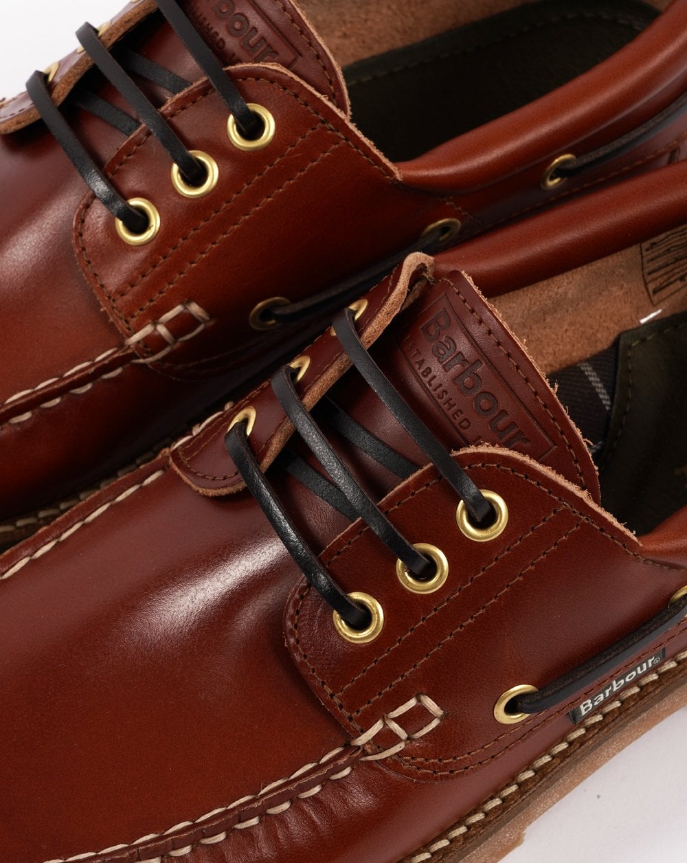 Barbour Deck Boat Shoe Tan