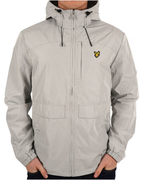 Lyle & Scott Lightweight Hooded Jacket Grey Mirage