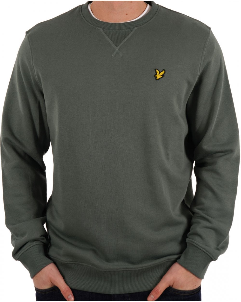 Lyle & Scott Crew Neck Sweatshirt Green Mercurial