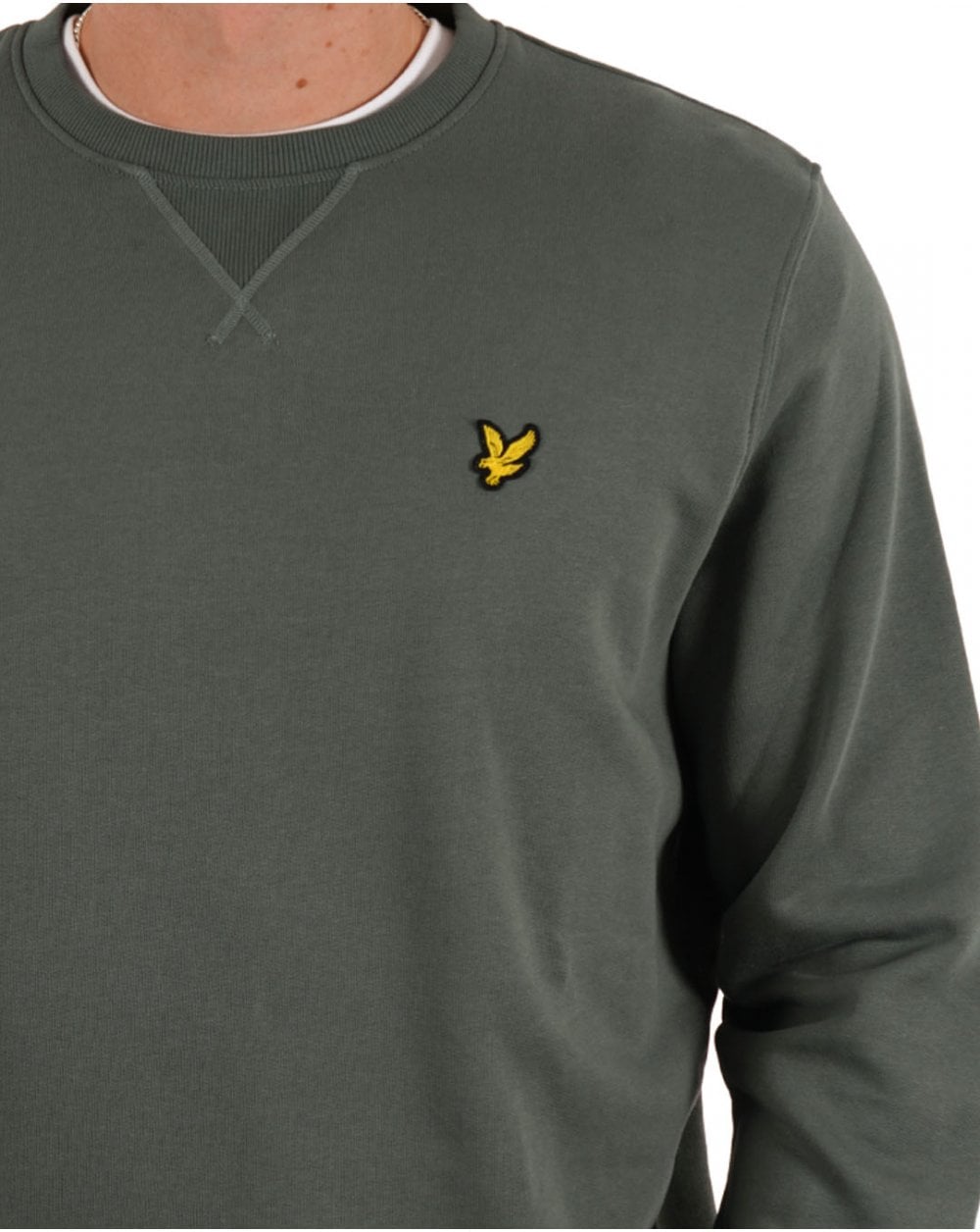 Lyle & Scott Crew Neck Sweatshirt Green Mercurial