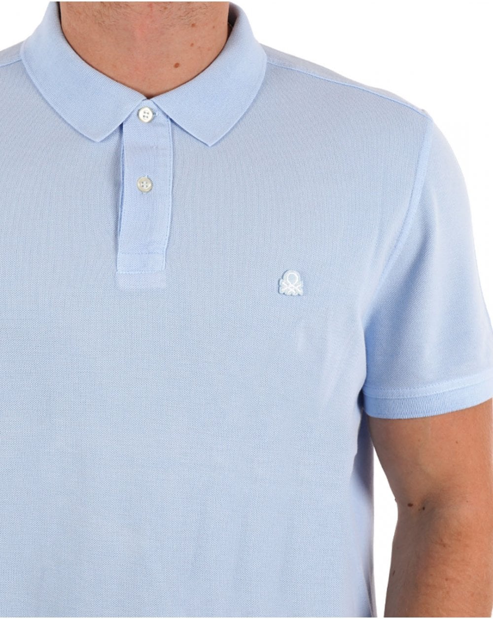 Benetton Polo Shirt Sky