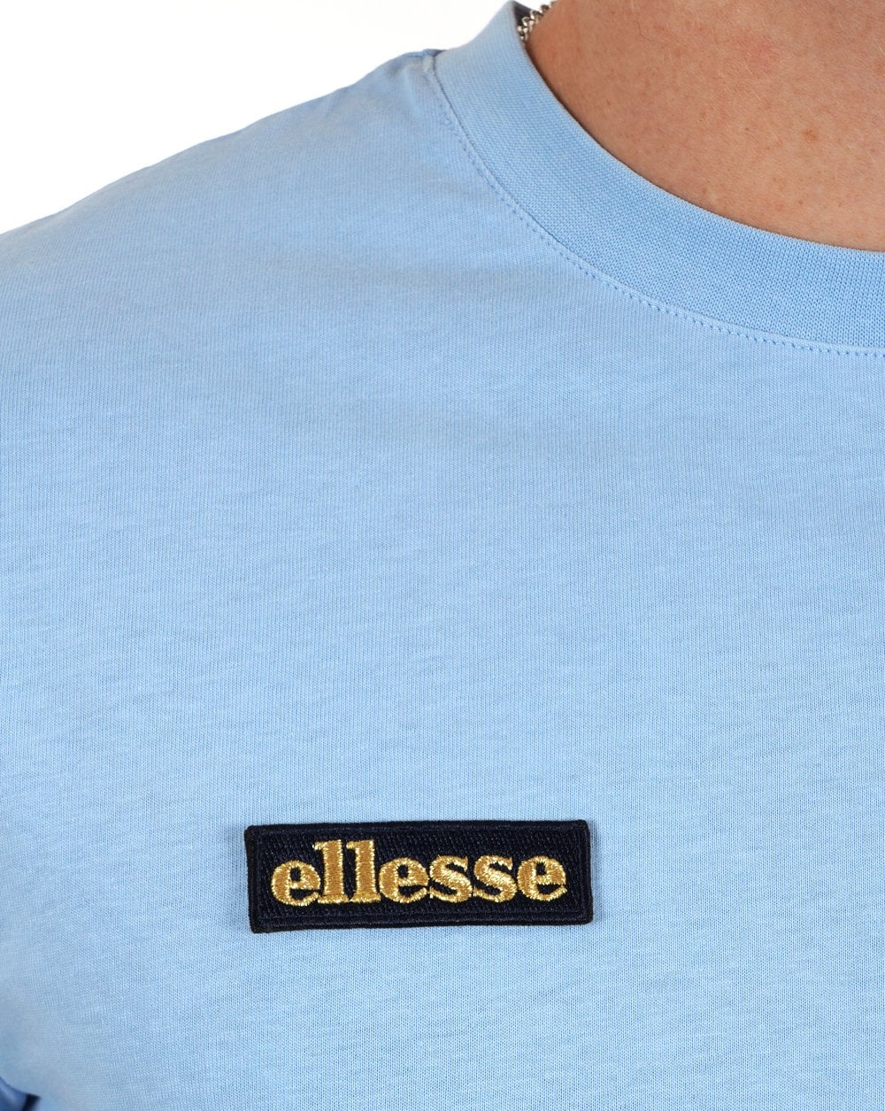 Ellesse Floran T Shirt Sky Blue - Gold