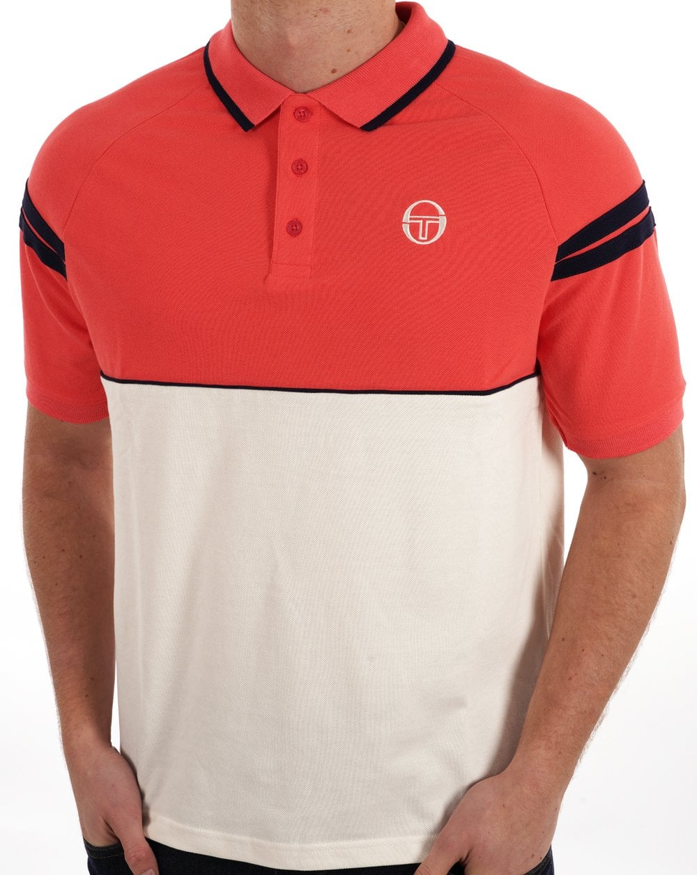 Sergio Tacchini Orion Polo Shirt Dubarry/Gardenia