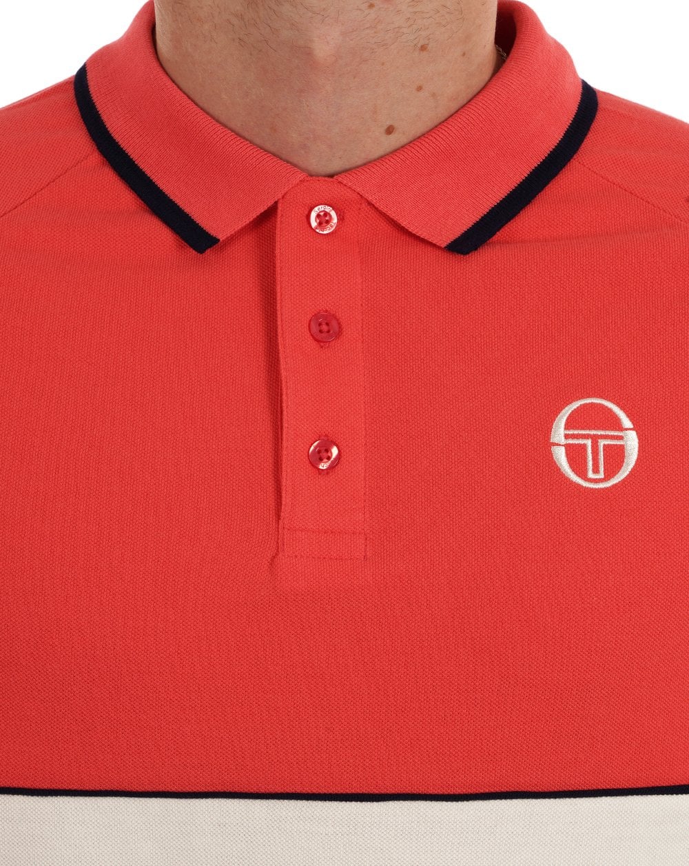 Sergio Tacchini Orion Polo Shirt Dubarry/Gardenia