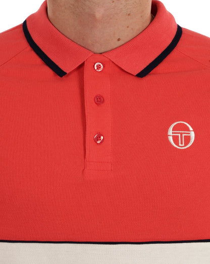 Sergio Tacchini Orion Polo Shirt Dubarry/Gardenia