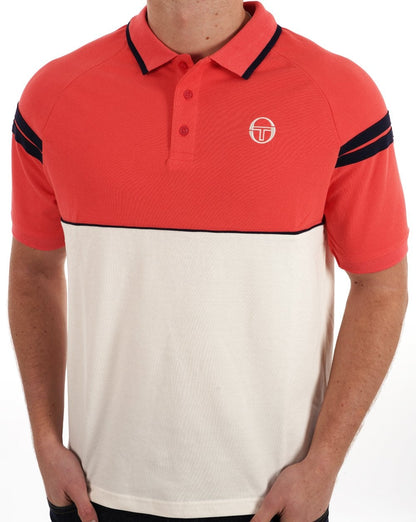 Sergio Tacchini Orion Polo Shirt Dubarry/Gardenia