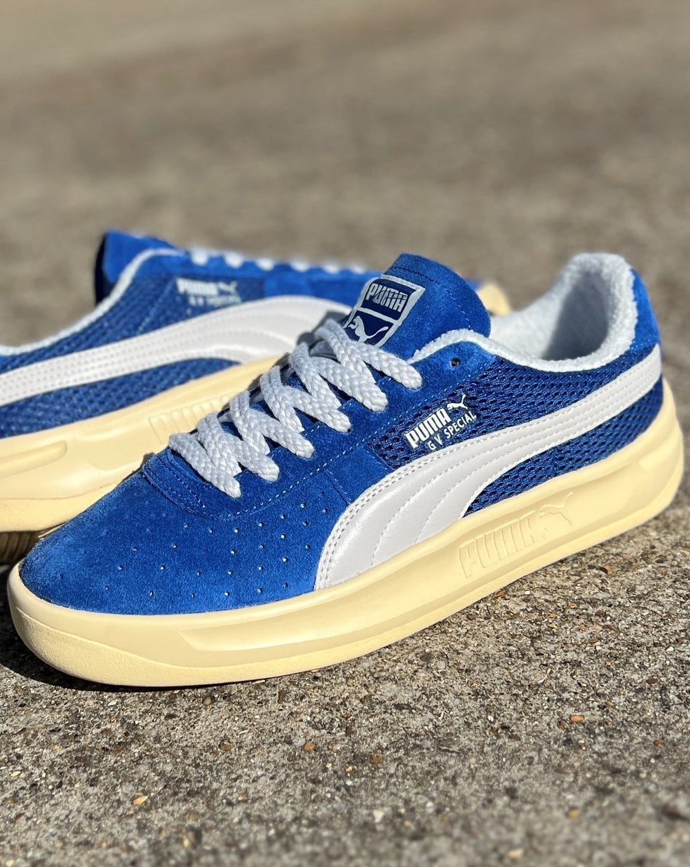 Puma GV Special Laundry Boys II Trainer Royal