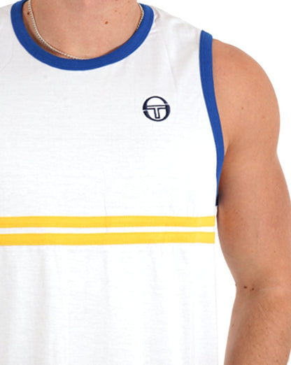 Sergio Tacchini Dallas Vest White