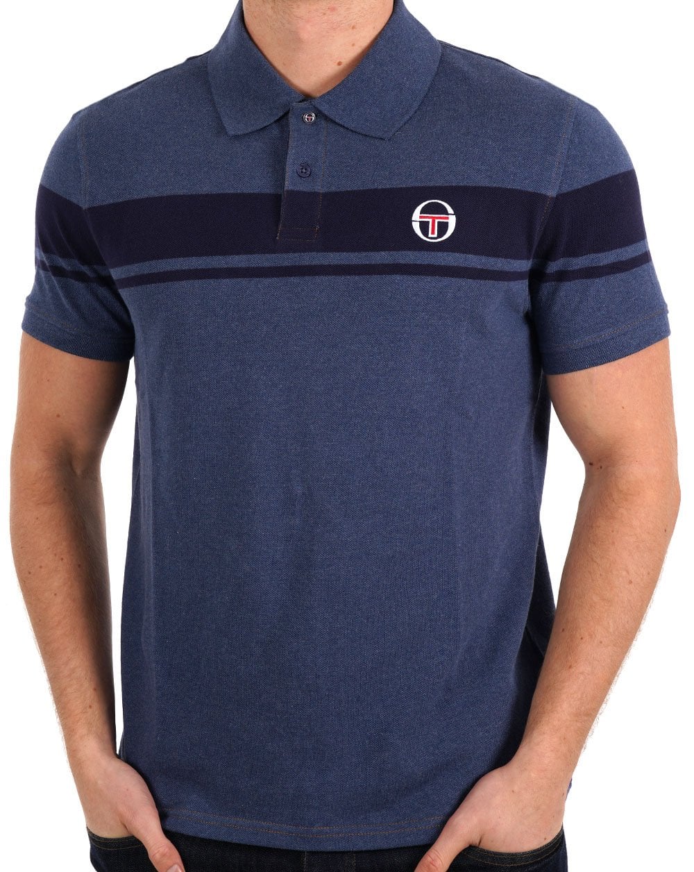 Sergio Tacchini Young Line Polo Denim Blue
