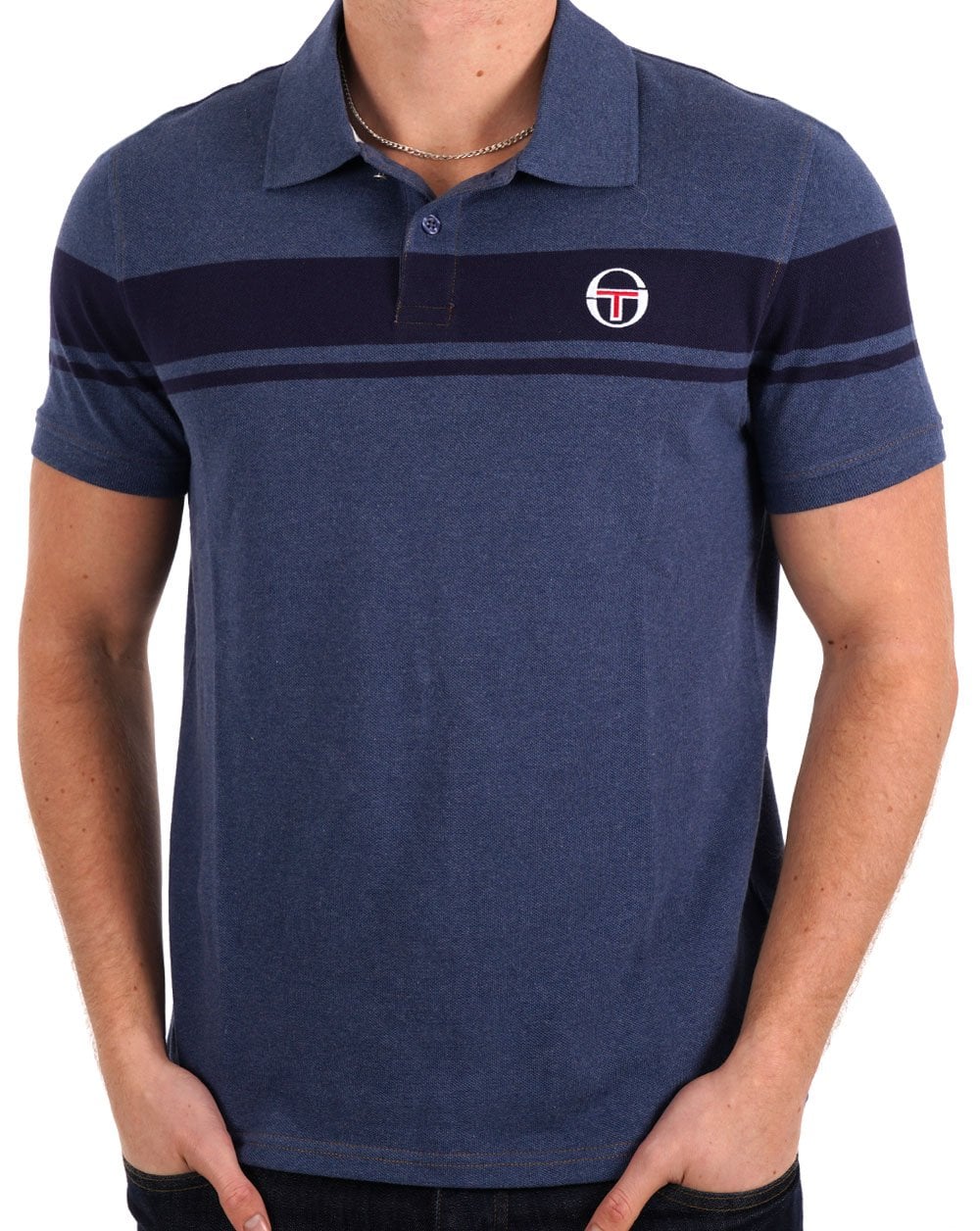 Sergio Tacchini Young Line Polo Denim Blue
