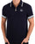 Sergio Tacchini Iceberg 1/4 Zip Polo Navy Blue