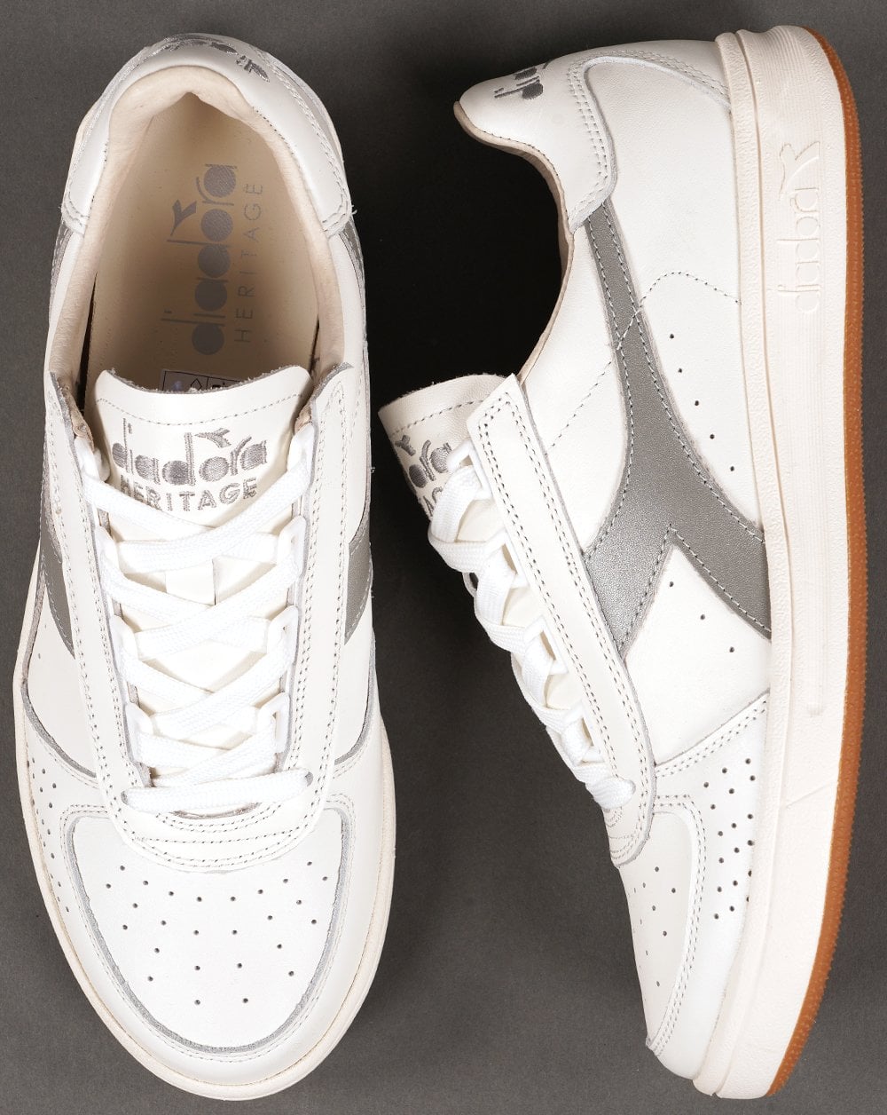 Diadora B Elite 84 Italia Trainers White / Silver