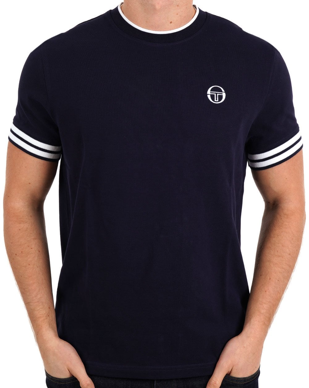 Sergio Tacchini Iceberg Pique Tee Navy