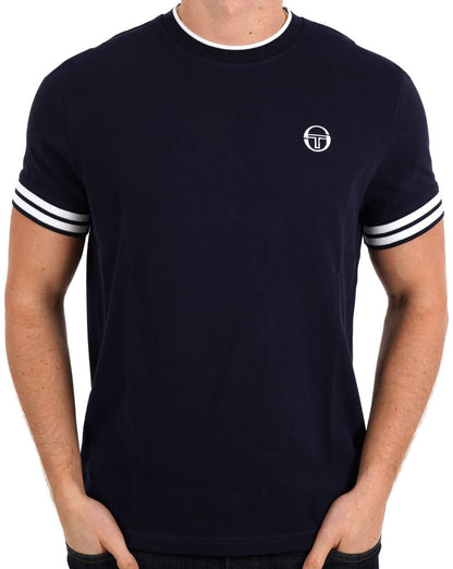 Sergio Tacchini Iceberg Pique Tee Navy