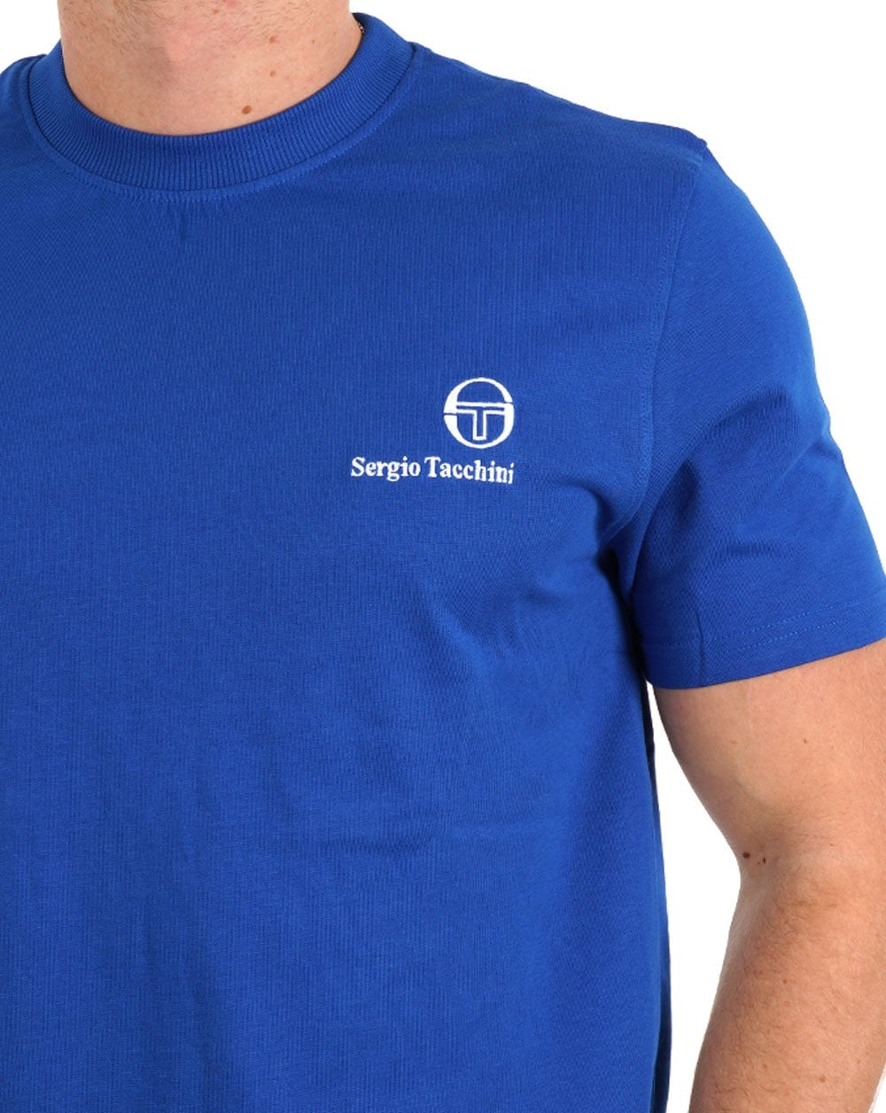 Sergio Tacchini Felton T Shirt Nautical Blue