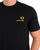 Sergio Tacchini Felton T Shirt Black/Gold