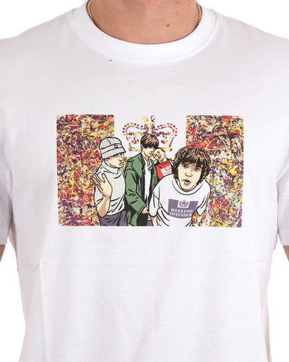 Weekend Offender Number 5 T Shirt White