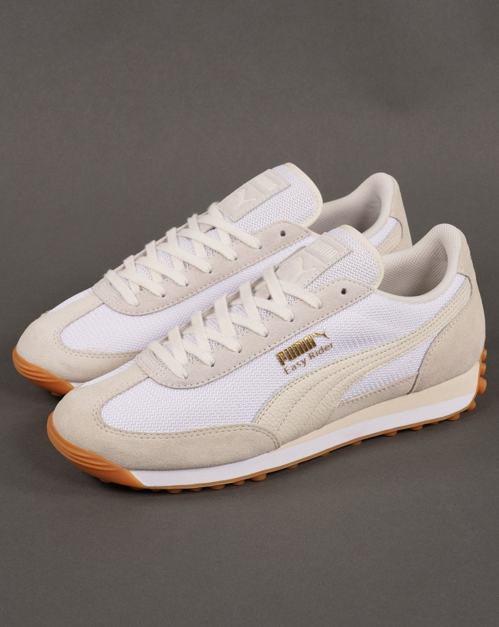 Puma Easy Rider Trainer White - Ivory Suede