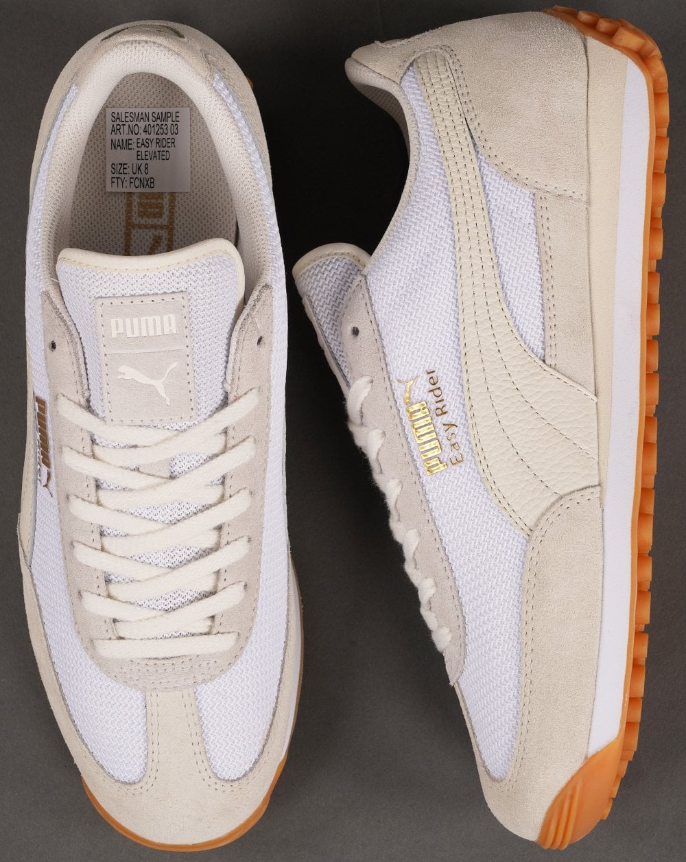 Puma Easy Rider Trainer White - Ivory Suede