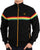 Trojan Retro Stripe Track Top Black