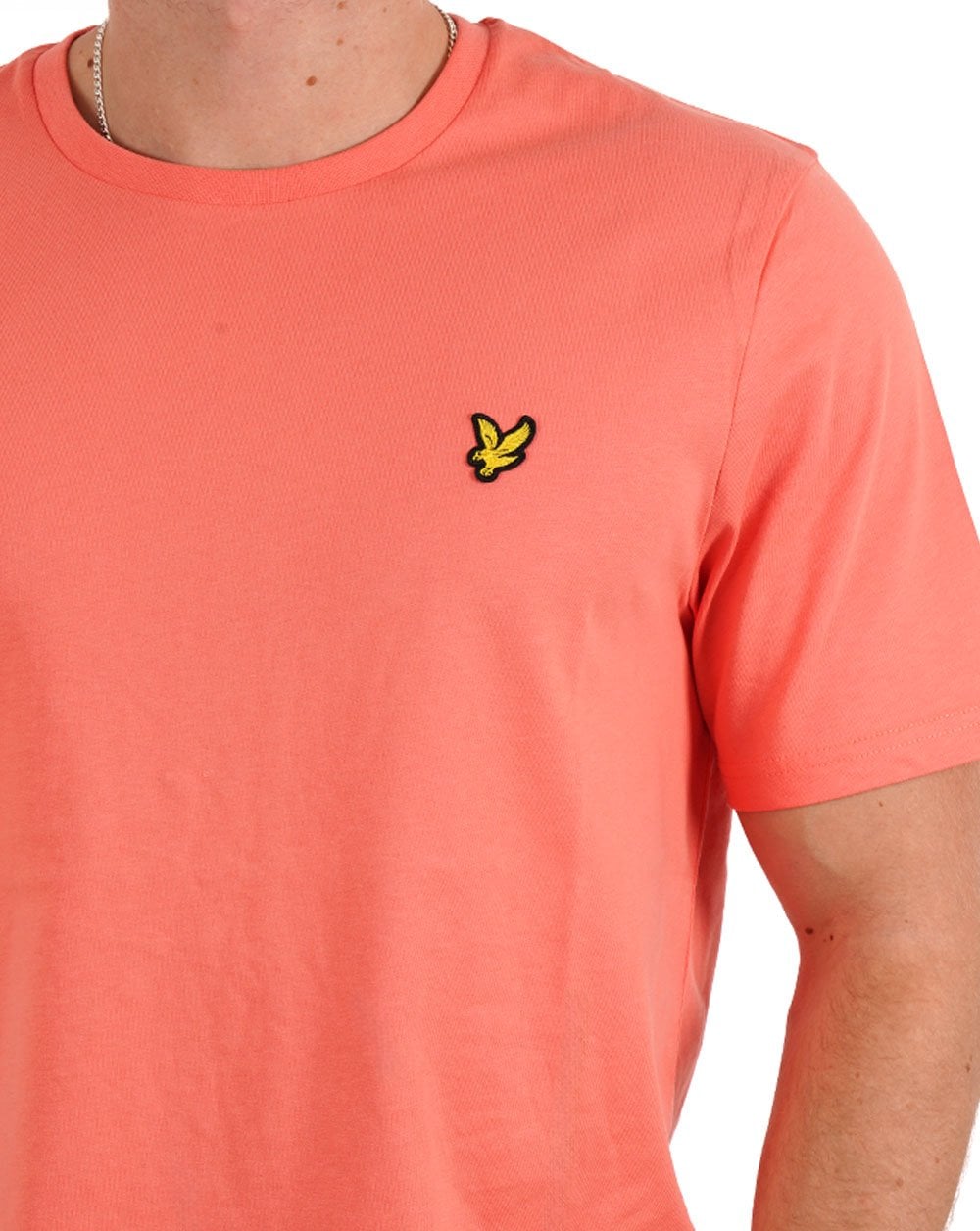 Lyle & Scott T Shirt Coral