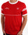 Sergio Tacchini Orion Davis T Shirt Dark Red/White