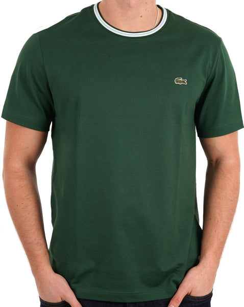 Lacoste Ringer T Shirt Green