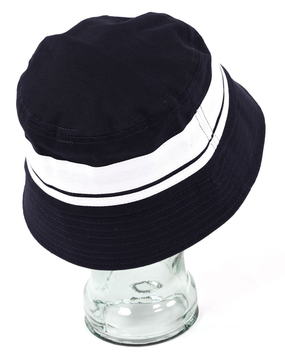 Sergio Tacchini Newsford Bucket Hat Navy Blue/Gardenia