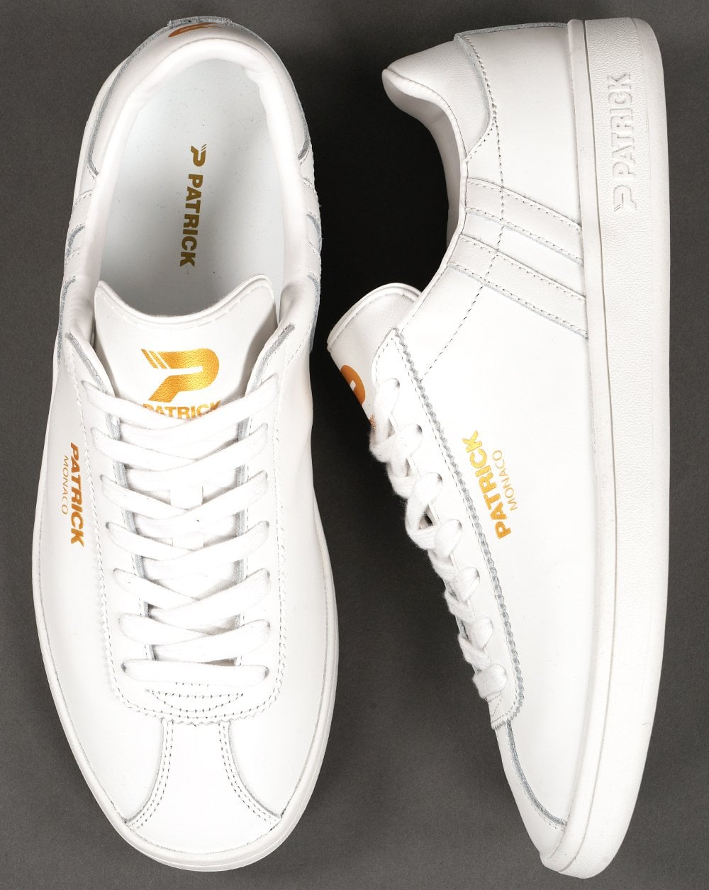 Patrick Monaco Trainers White Leather