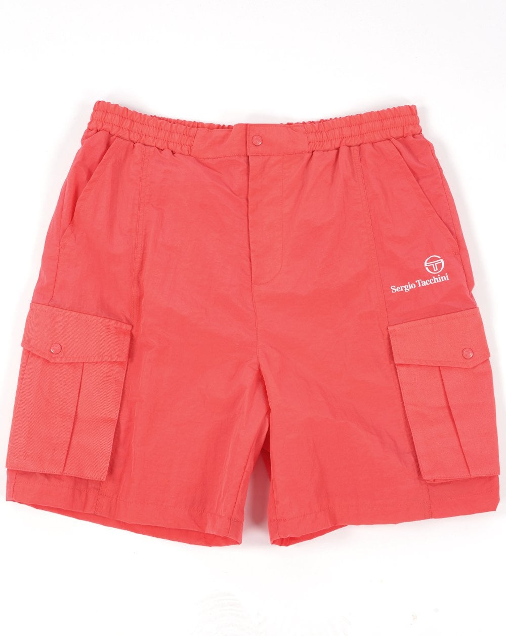 Sergio Tacchini Santino Cargo Shorts Deep Coral